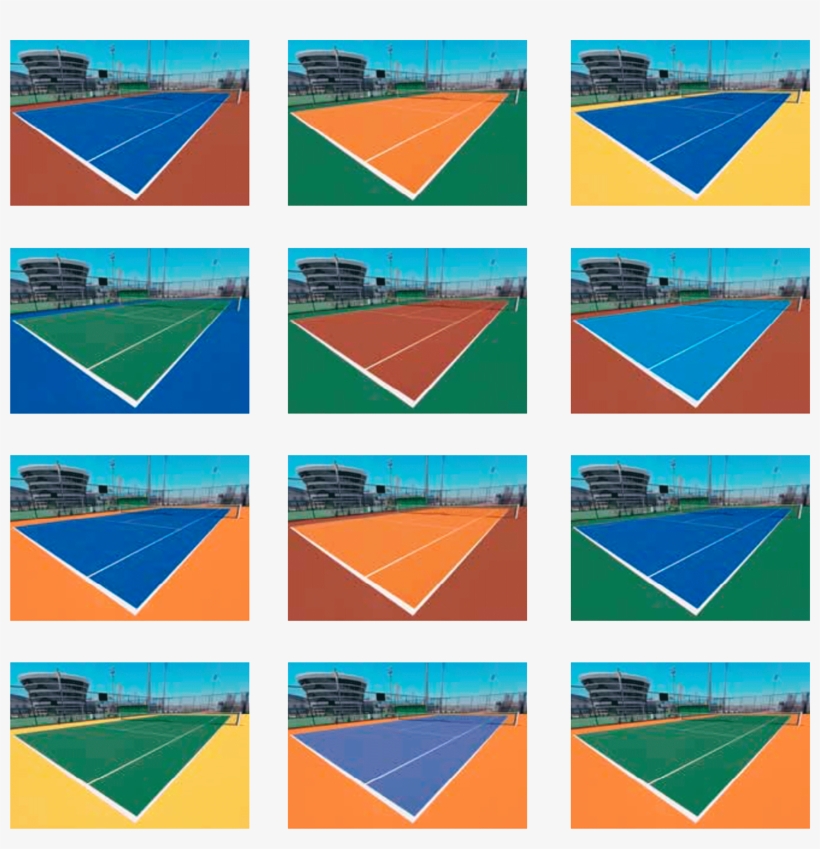 Acrylic Multi Color Options Multi Purpose Outdoor Sports - Tennis, transparent png