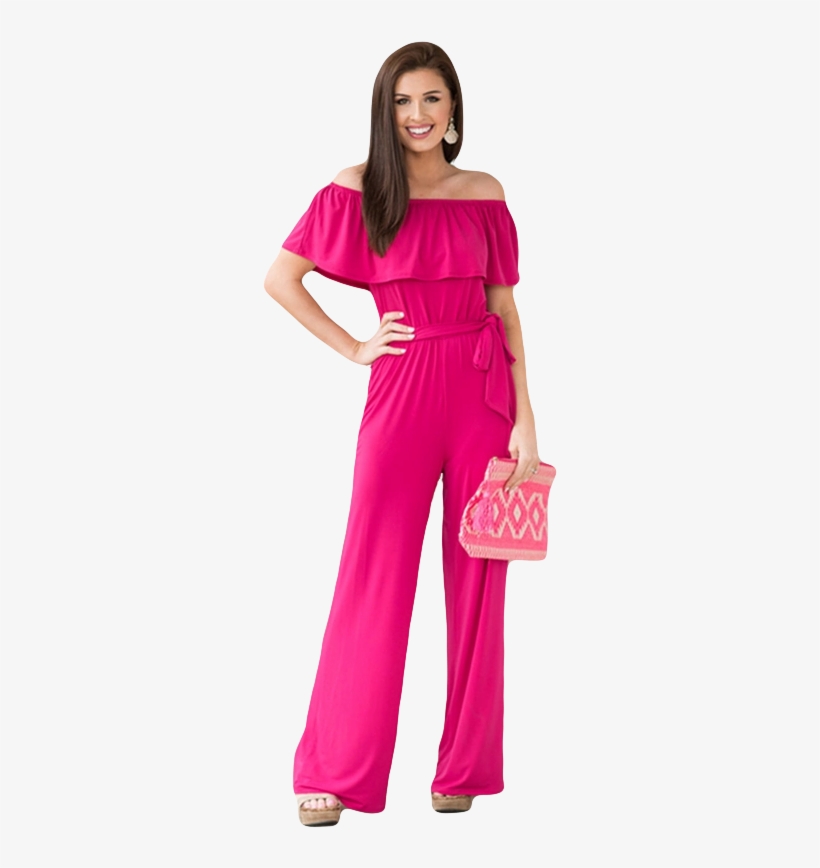 Mono Moris - Rosa - Jumpsuit, transparent png