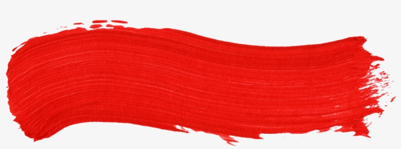 59 Red Paint Brush Str - Red Pain Png, transparent png