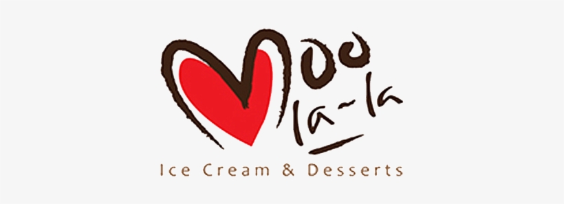 Moo La-la Ice Cream & Desserts - Ice Cream, transparent png