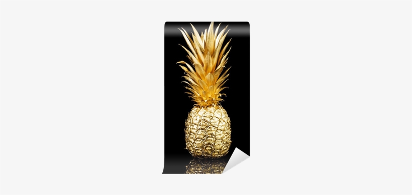 Ananas I Guld, transparent png