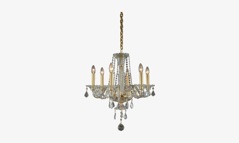 Gold - Chandelier, transparent png
