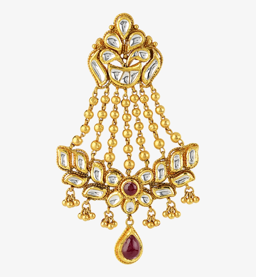 Phalak Chandelier Gold Earring Designs - Chandelier Gold Earrings, transparent png