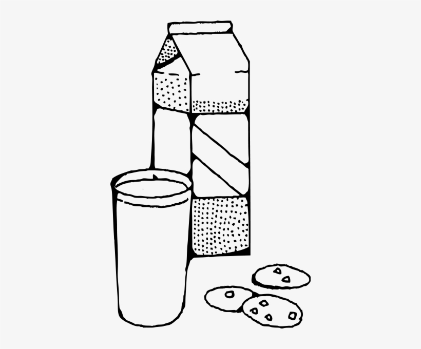 Milk And Cookies Clipart Png - Milk And Cookies, transparent png