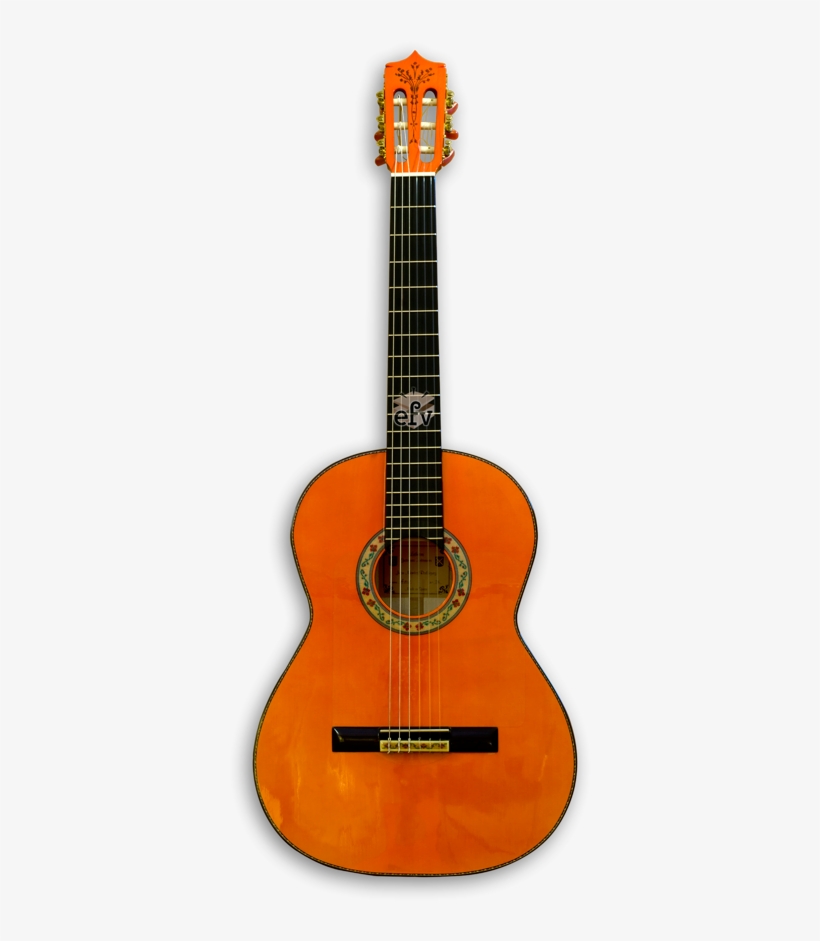 Guitarra Juan Montes Modelo Arce Rojo - Guitar With White Background, transparent png