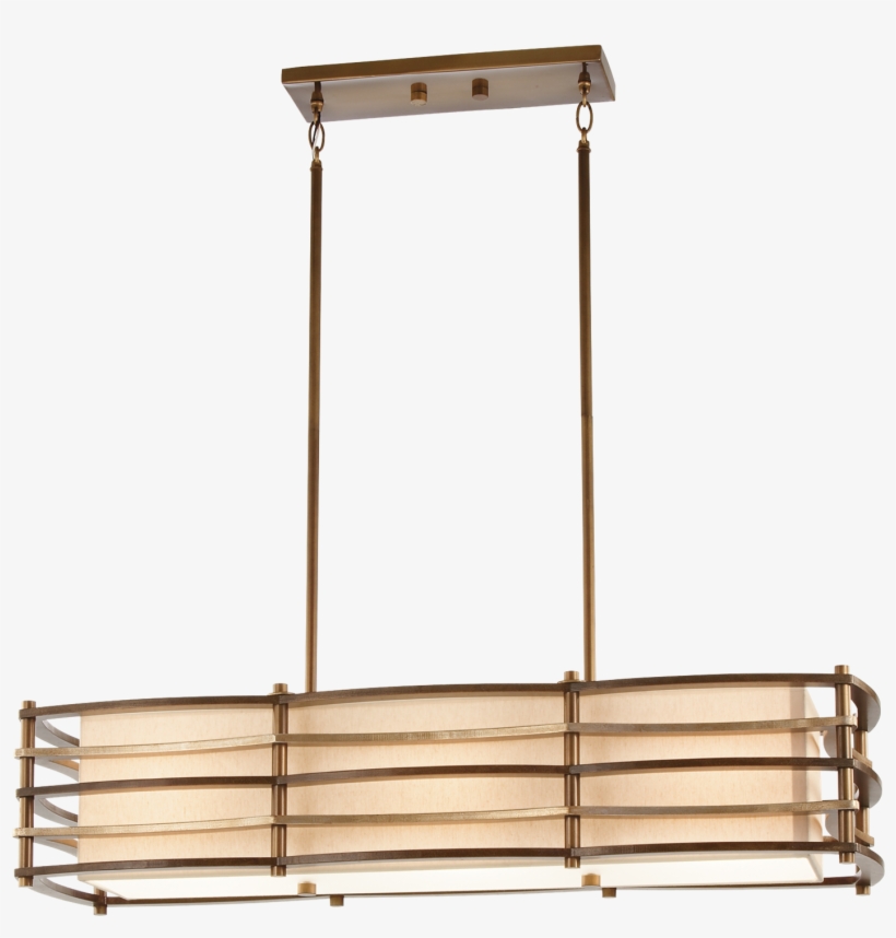 Chandelier, Excellent Linear Chandelier Brushed Nickel - Kichler Moxie, transparent png