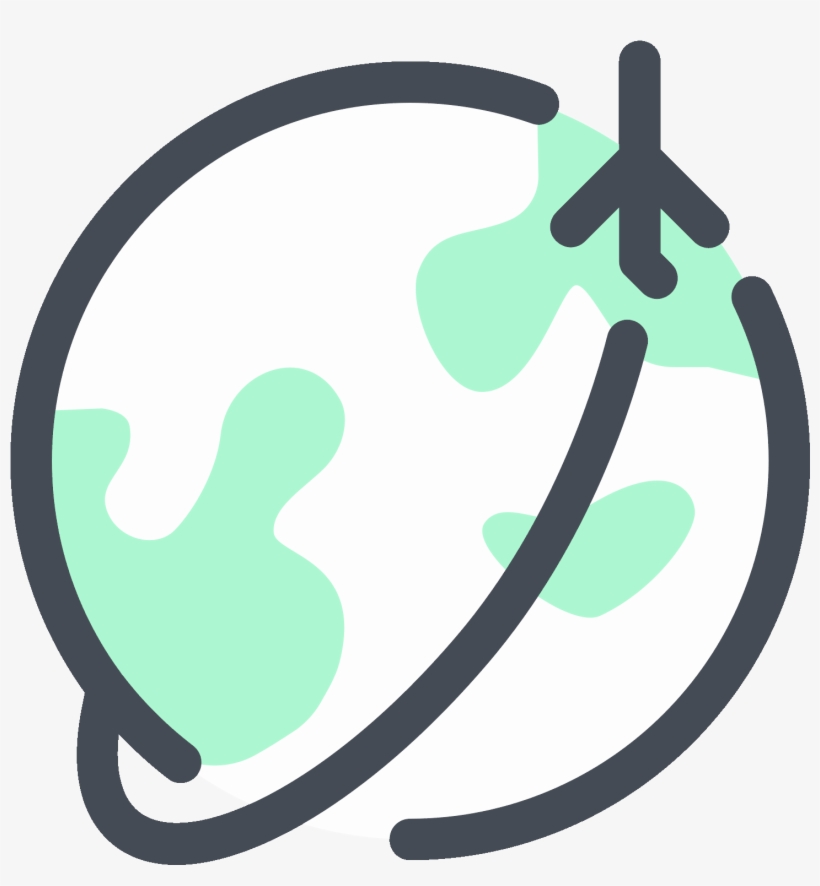 Travel By Plane Icon - Travel, transparent png