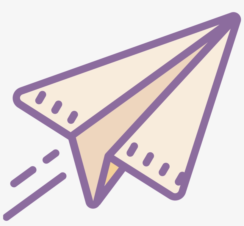 Paper Plane Icon - Golden Gate Bridge, transparent png