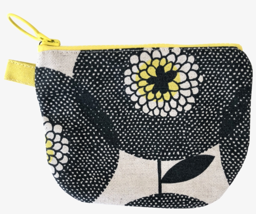 Skinnylaminx Change Purse Flower Field Penny Black - Skinny Laminx, transparent png