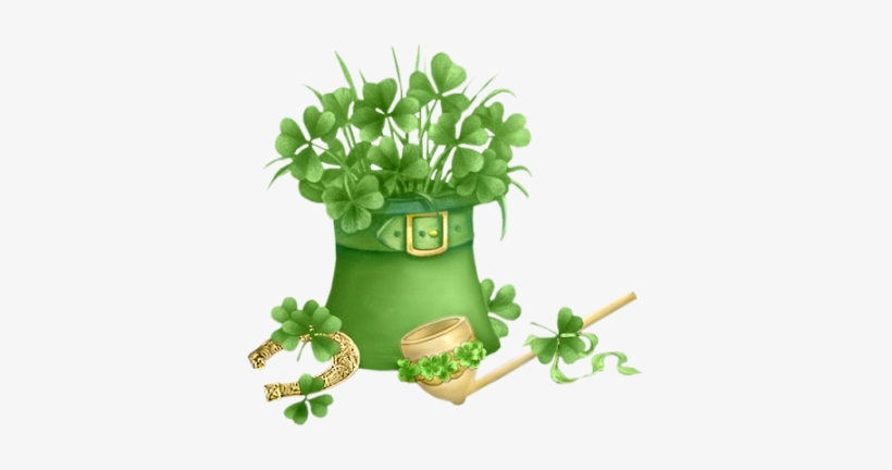 Hat-clover - Good Morning Saint Patricks Day, transparent png