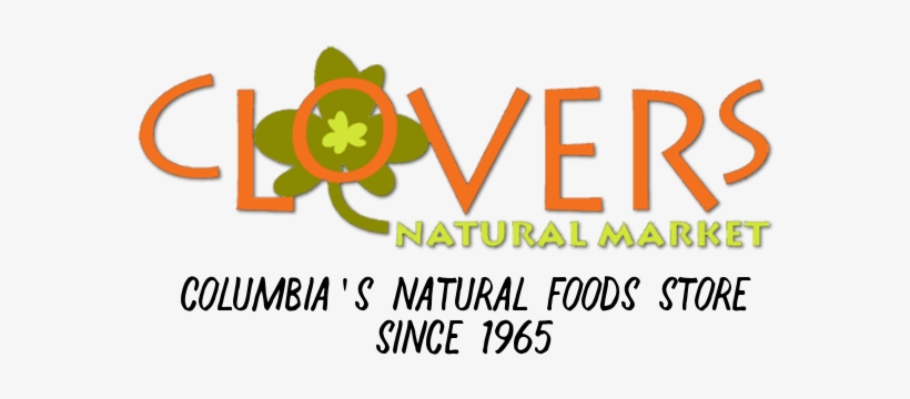Clovers Columbia's Natural Food Store Since 1965, transparent png