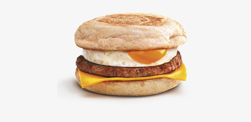 Mcmuffin Salchicha Y Huevo, transparent png