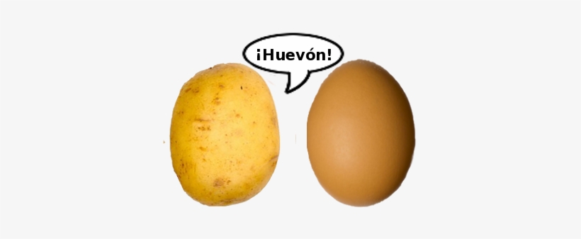 Patata Y Huevo Discutiendo - Yukon Gold Potato, transparent png