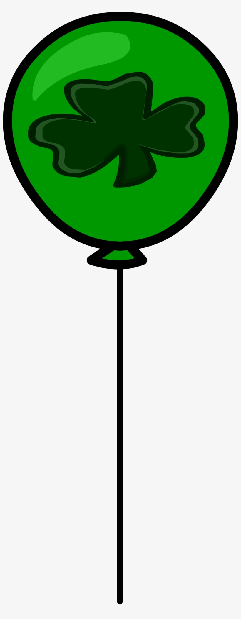 Clover Balloon Sprite 006, transparent png
