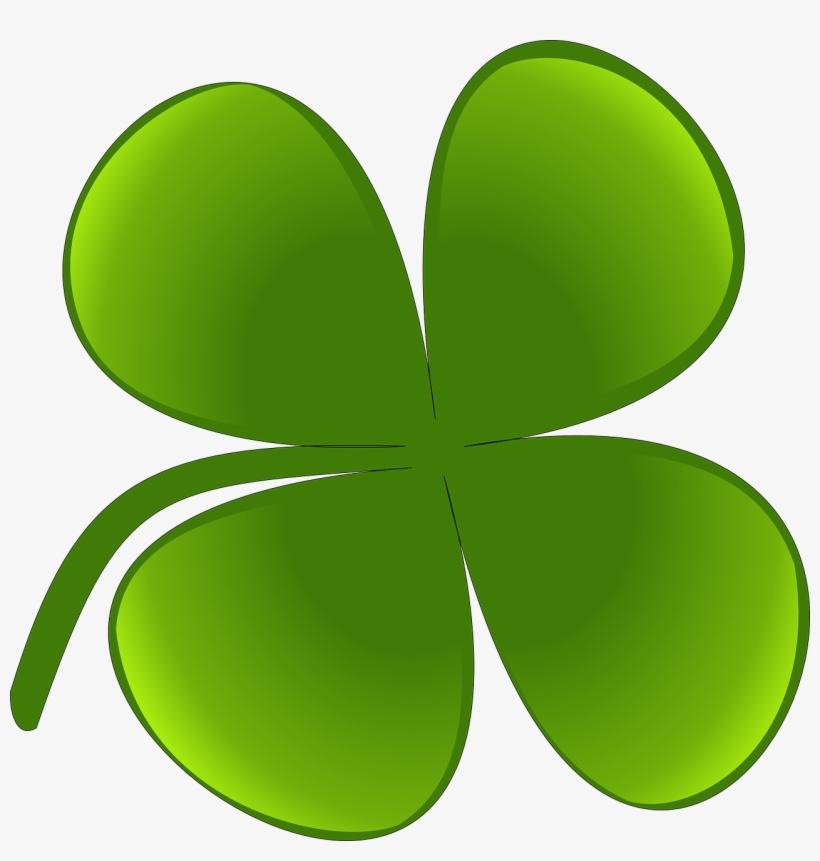 Image Gallery Irish 4 Leaf Clover - Trevo De Quatro Folhas Png, transparent png