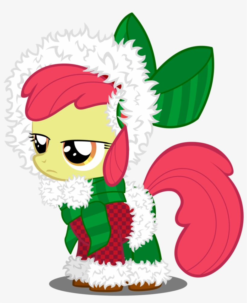 Apple Bloom, Artist - Christmas My Little Pony Vector, transparent png