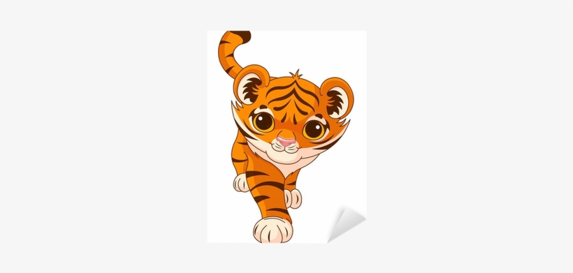 Baby Tiger Tiger Illustration, transparent png