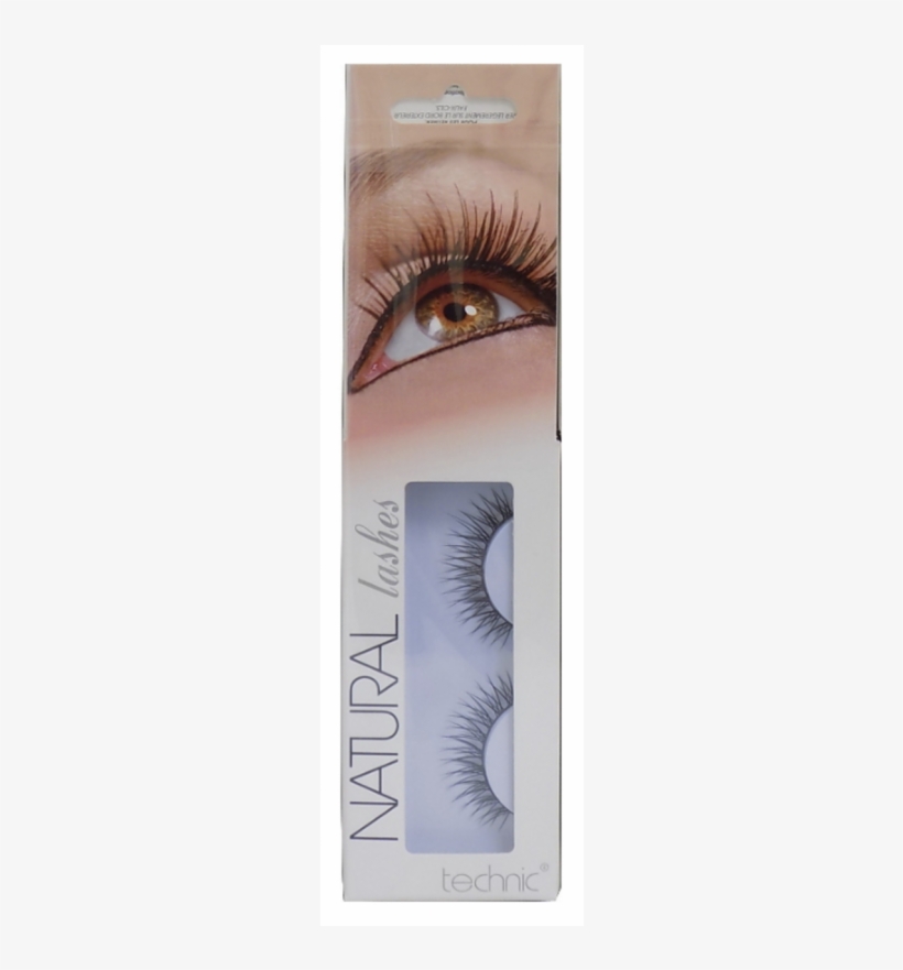 Technic Natural Lashes False Eyelashes Bc19 - Technic Natural Lashes False Eyelashes Bc19 1 Pair, transparent png