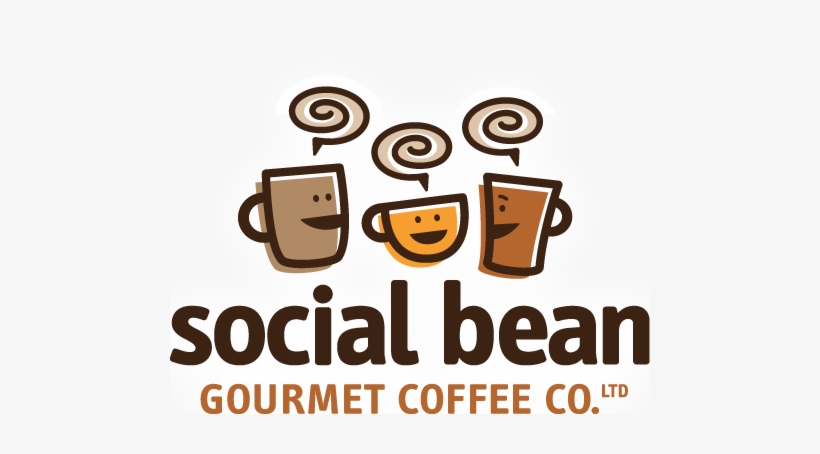 Social Bean Gourmet Coffee Company Social Bean Gourmet - Social Bean, transparent png