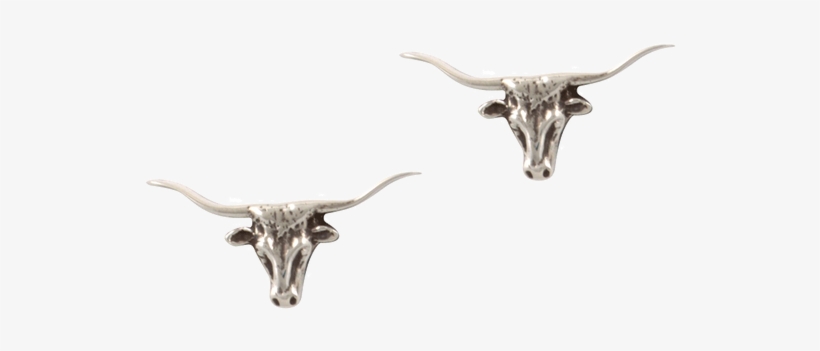 Pinto Ranch Longhorn Silver Cufflinks - Pinto Ranch, transparent png