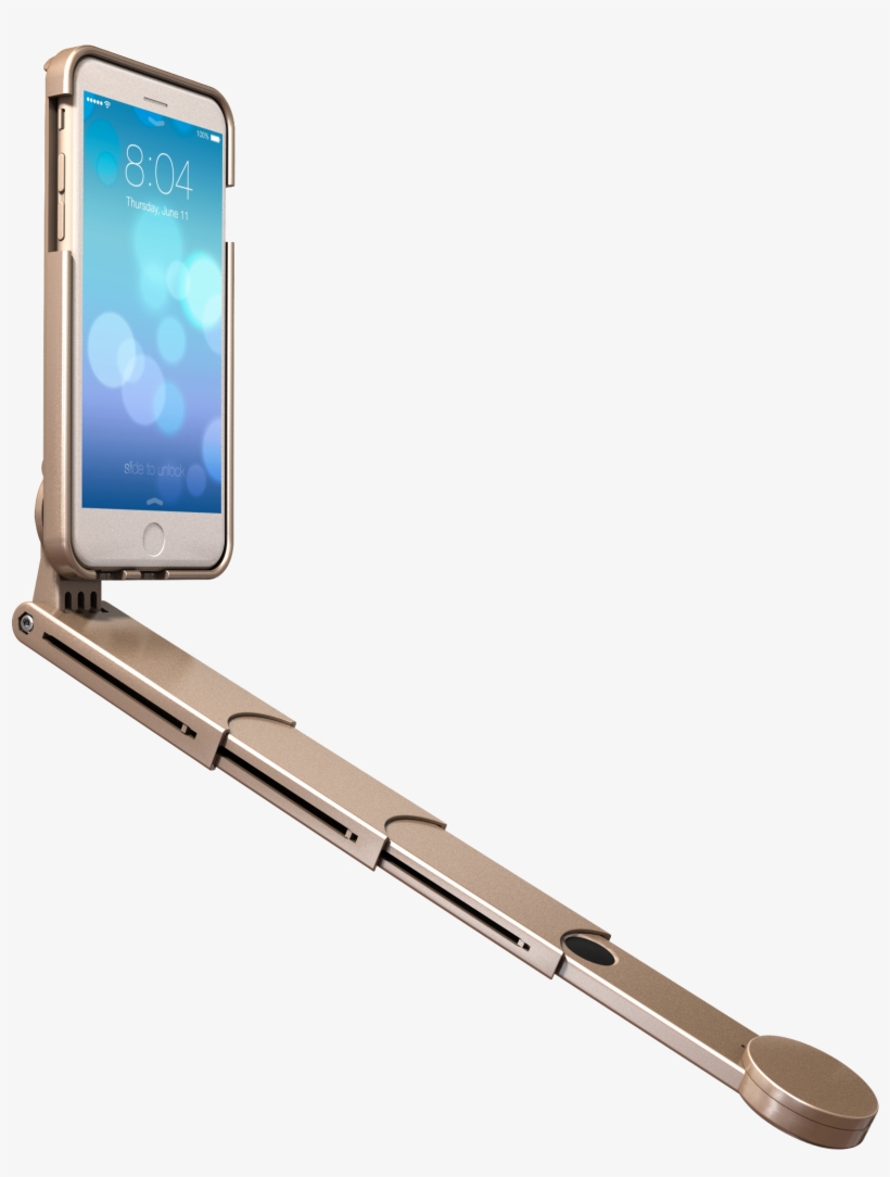 Snapstyk, The First Cell Phone Case And Selfie Stick - Cell Phone Case Selfie Stick, transparent png