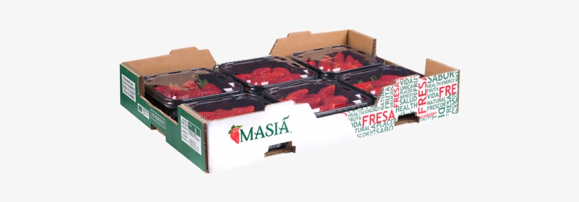 Fresas-003 - Carton, transparent png