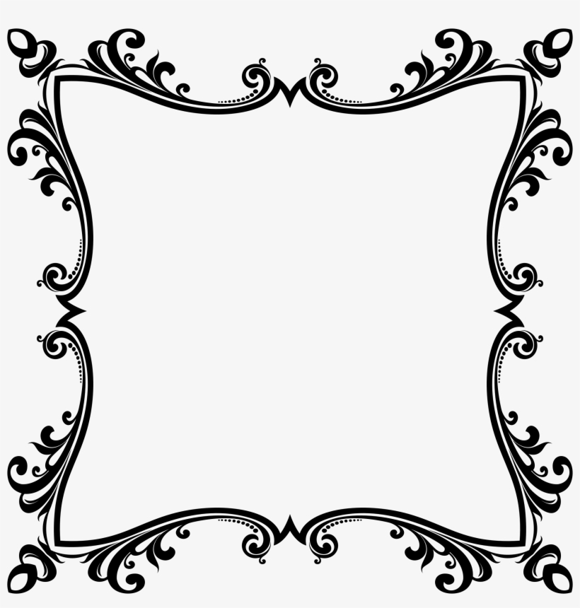 Big Image - Decorative Ornaments Frames, transparent png