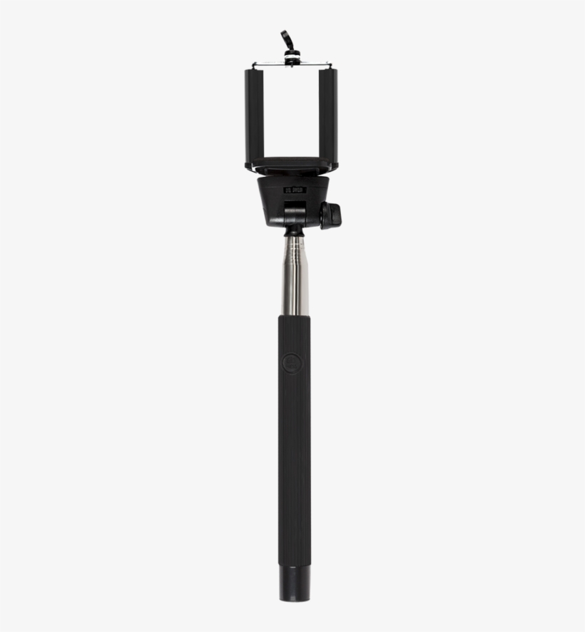 Black Bluetooth Selfie Stick - Selfie Stick, transparent png