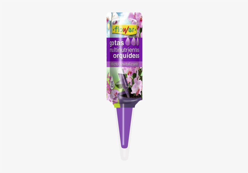 Gotas Multinutrientes Orquideas - Flower Orchids Monodosis Fertilizer 40ml 10828 40 Ml, transparent png