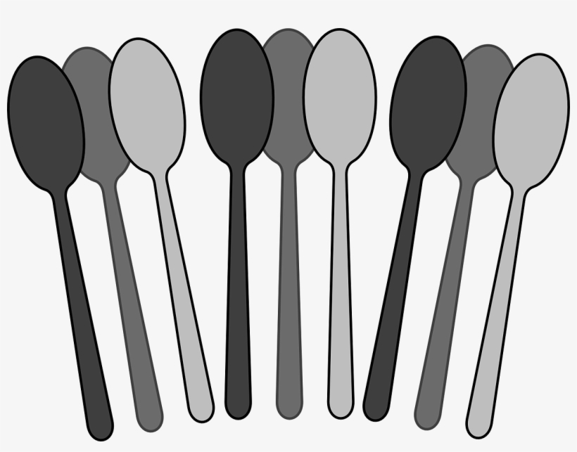 Spoons,wooden Spoons,free Vector - Thìa Vector, transparent png