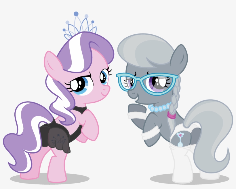 Pony Horse Pink Mammal Cartoon Vertebrate Horse Like - My Little Pony Diamond Tiara Baby, transparent png