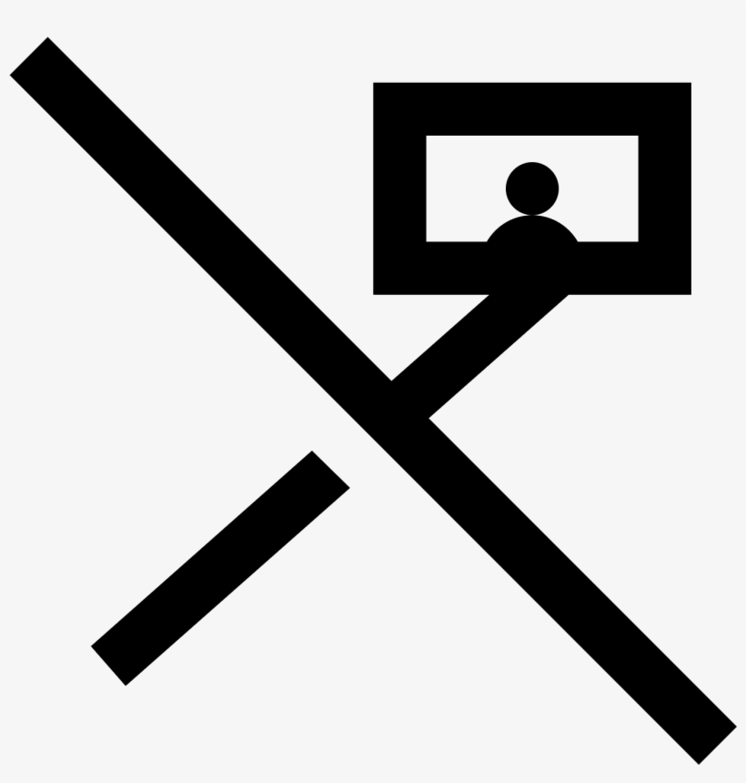 Kein Selfie-stick Icon - Icon, transparent png
