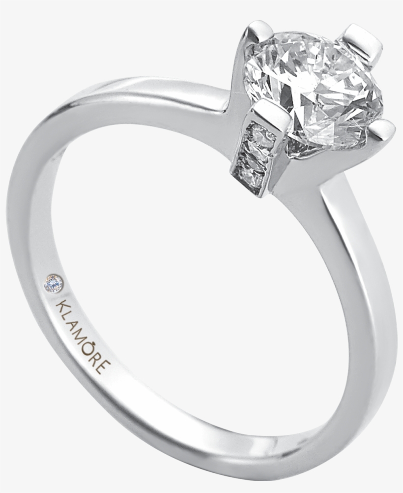 Solitario Arriba De Medio Quilate - Ring, transparent png