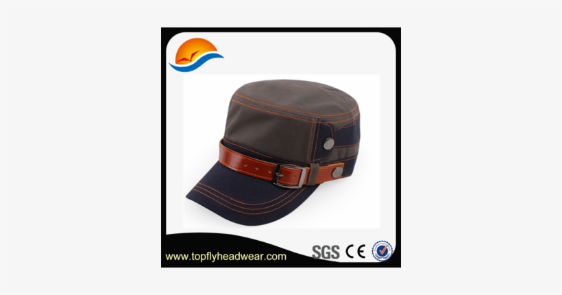 Custom Military Hats With Leather Belt - Spring Miss Xia Jinan Flat Cap/couple Outdoor Leisure, transparent png