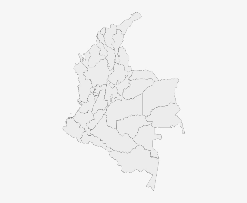 How To Set Use Divisions Of Colombia Map Svg Vector, transparent png