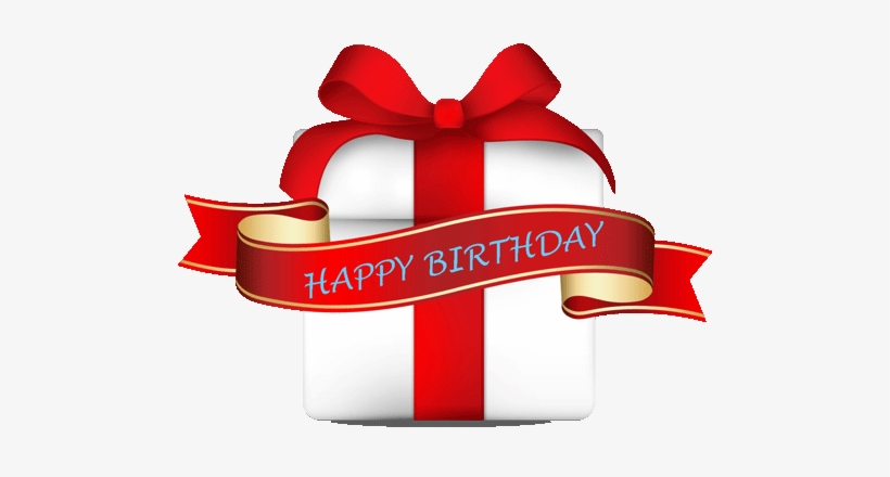Happy Birthday Clipart Ribbon - St Georges Day Birthday, transparent png