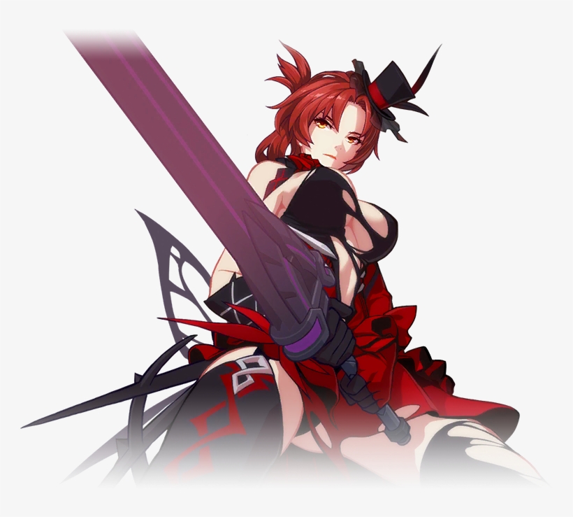 Blood Rose - Blood Rose Honkai Impact, transparent png
