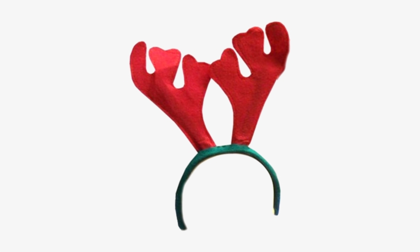 Colocando Gorro De Natal Ou Chifres De Renas Na Foto - Reindeer Antlers Transparent Background, transparent png