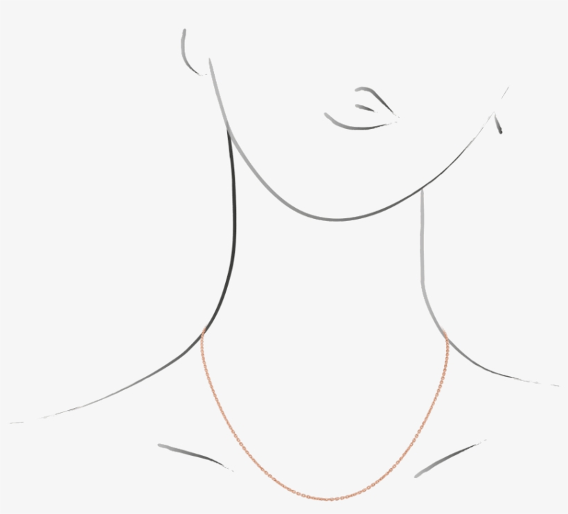 Trace Chain, - Worn View - Vcaro26k00 - Van Cleef & - Van Cleef & Arpels Trace Chain Woman, transparent png