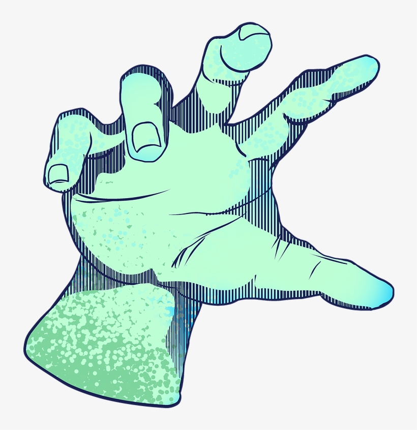 Zombie Hand Png, transparent png