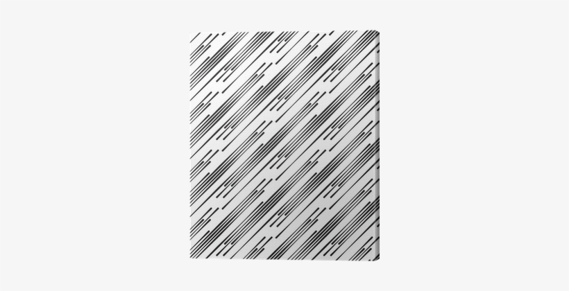 Cuadro En Lienzo Blanco Y Negro Abstracta Geométrica - Pattern, transparent png