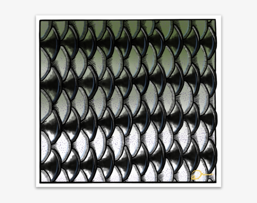 4" Striper Scales, transparent png