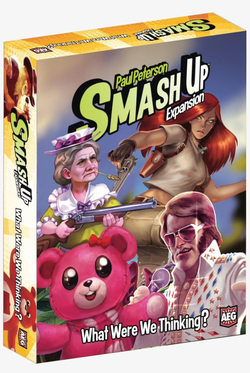 What Were We Thinking 3d Box - Aeg - Smash Up: What Were We Thinking? Expansion, transparent png