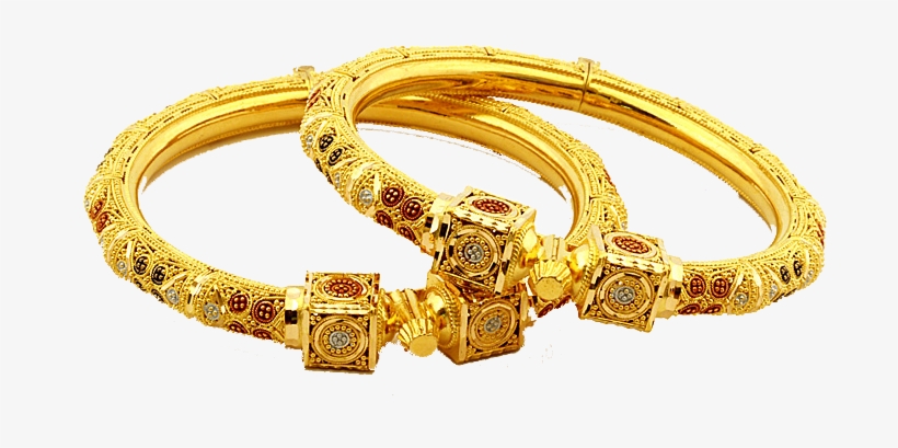 Precious Gold - Design Of Gold Bangles For Women, transparent png