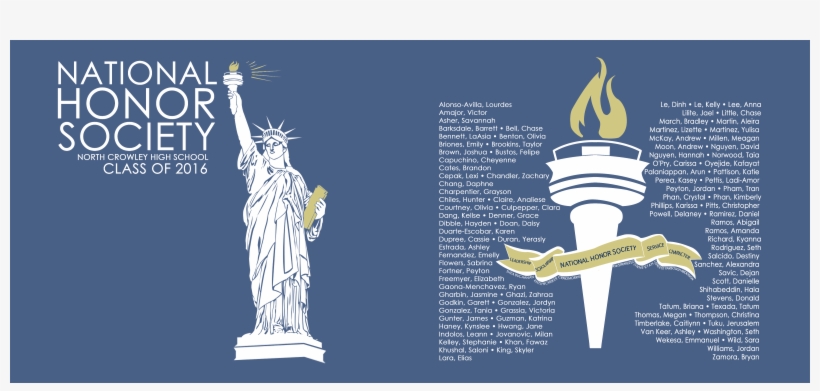 This Shirt Was A Shirt For National Honor Society High - National Honor Society T Shirt Design, transparent png
