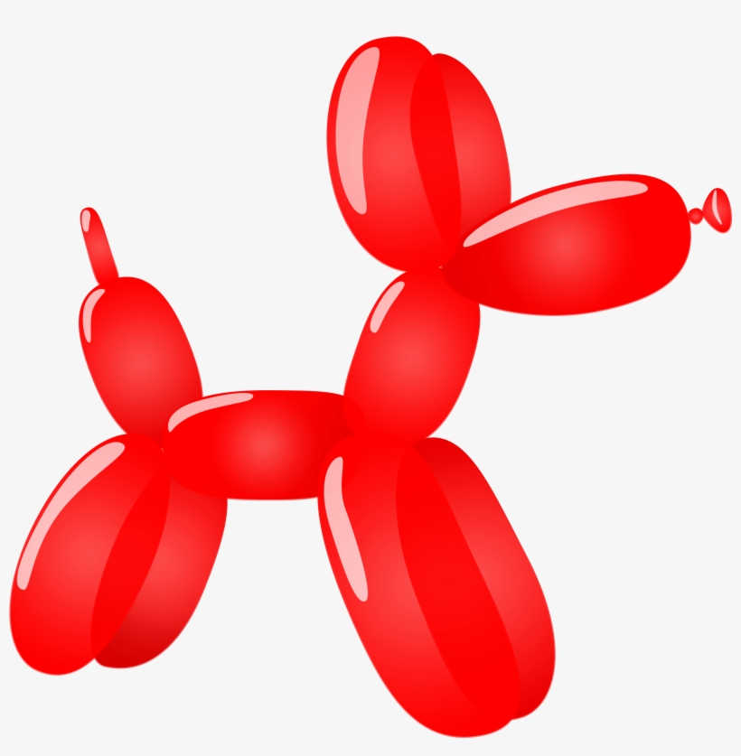 Balloon Dog Clip Art, transparent png