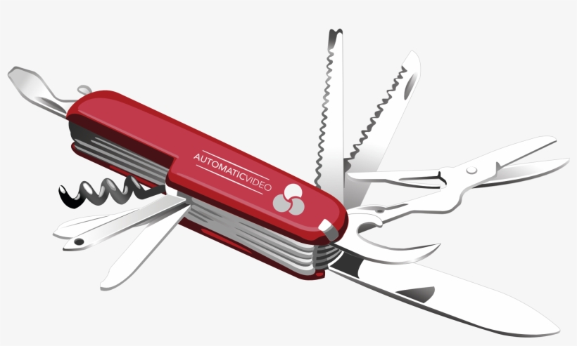 Yourt Digital Swiss Army Knife - Swiss Army Knife, transparent png