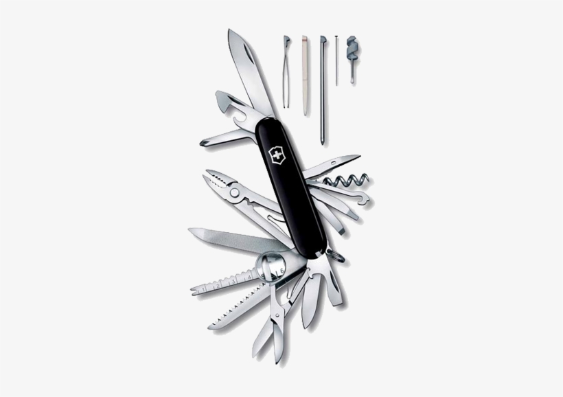 Victorinox Swiss Champ Swiss Army Knife - Swiss Army Knife Wrench, transparent png