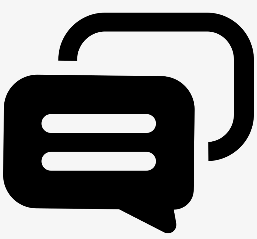 Talk Bubbles - - Talking Flat Icon Png, transparent png