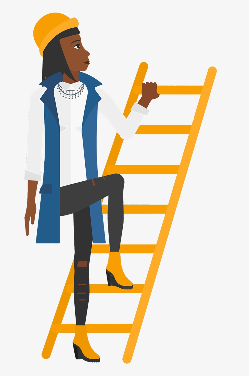 Climbing-ladder - Subiendo Escalera Png, transparent png